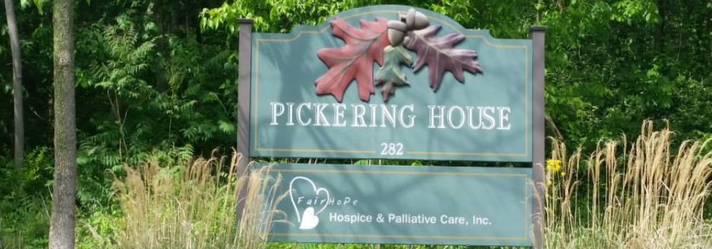 pickering house sign